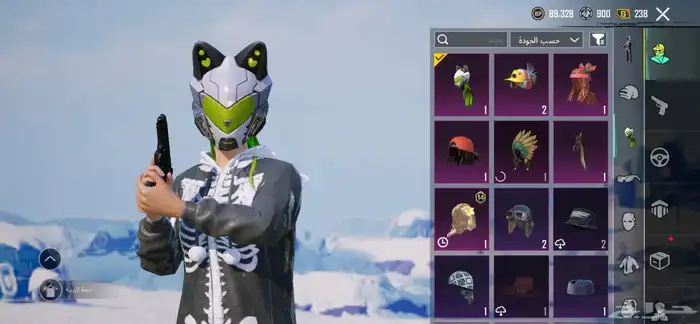 حساب ببجي للبيع 10