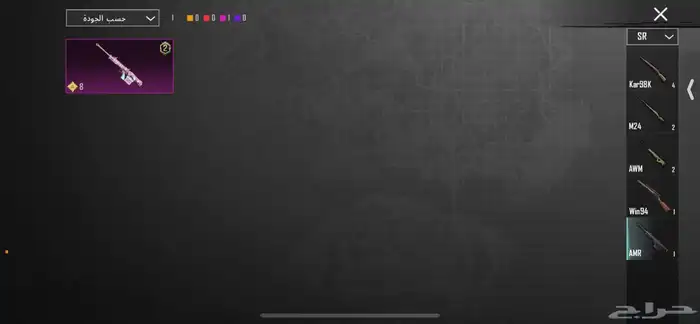 حساب ببجي امفور ثلجي 24