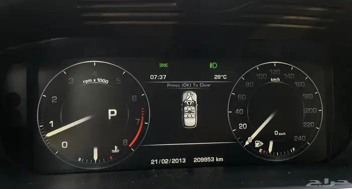 رنج روفر فوج 2016 فل كامل نظيف جدا منوة المستخدم 19