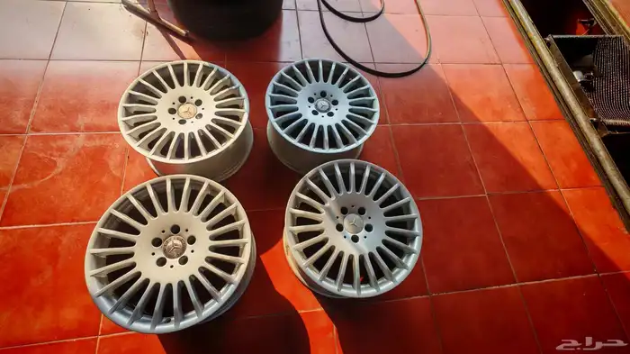 جنوط مرسيدس اصلي وكاله مقاس 18 نضيفه جدن 1