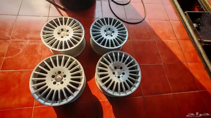 جنوط مرسيدس اصلي وكاله مقاس 18 نضيفه جدن 2