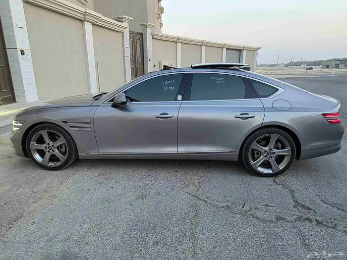 جنيسس G80 ديزل 2022 فل كامل وكالة بطاقة جمركية الأحساء 16