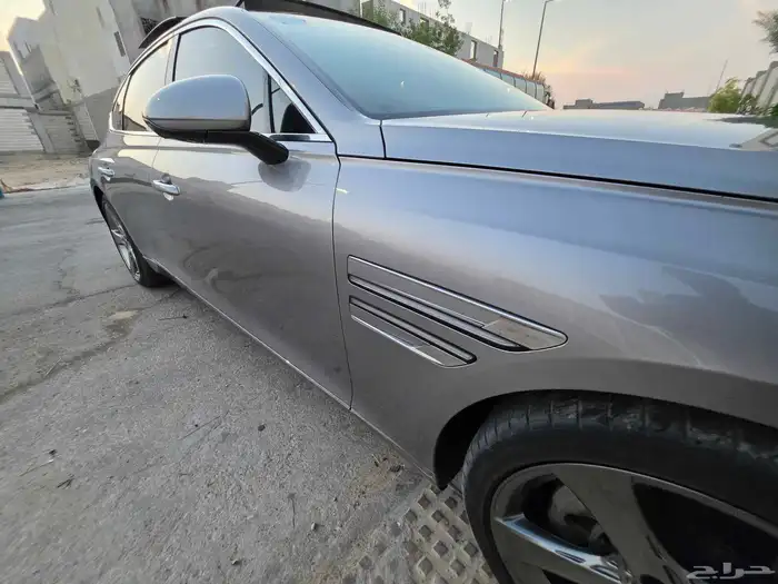 جنيسس G80 ديزل 2022 فل كامل وكالة بطاقة جمركية الأحساء 33