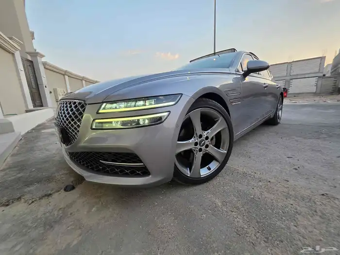 جنيسس G80 ديزل 2022 فل كامل وكالة بطاقة جمركية الأحساء 3