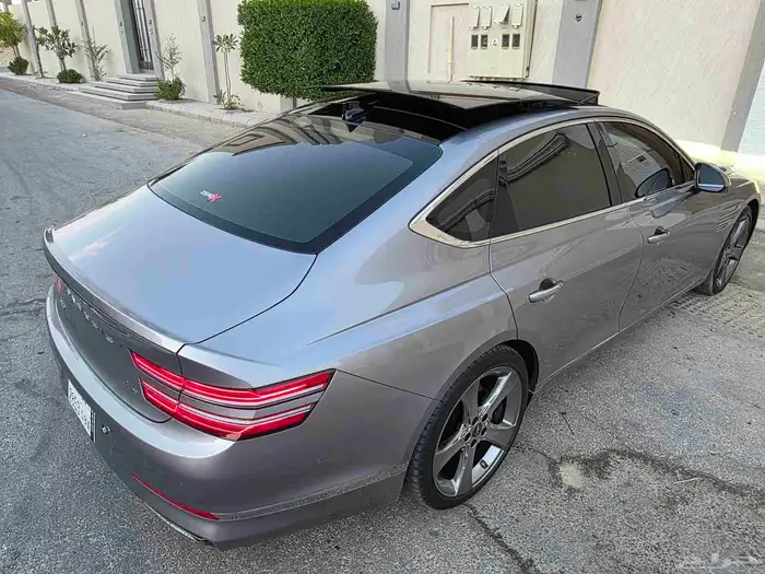 جنيسس G80 ديزل 2022 فل كامل وكالة بطاقة جمركية الأحساء 14