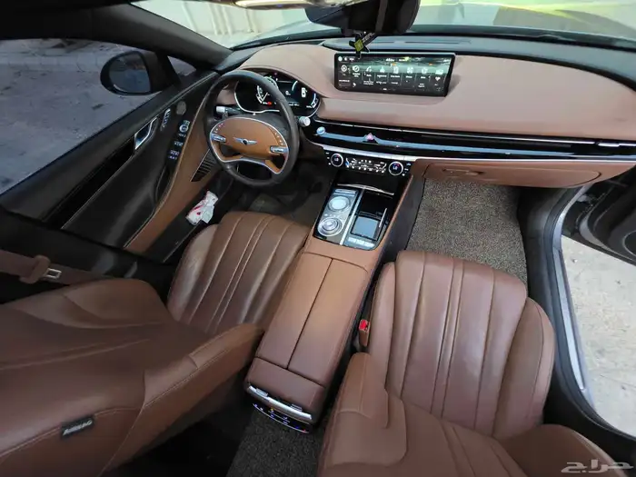 جنيسس G80 ديزل 2022 فل كامل وكالة بطاقة جمركية الأحساء 31