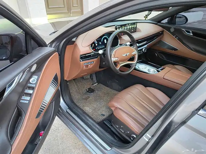 جنيسس G80 ديزل 2022 فل كامل وكالة بطاقة جمركية الأحساء 17