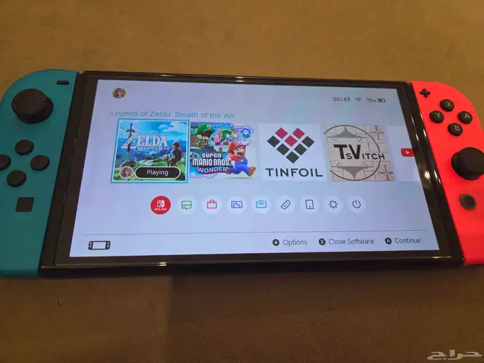 جهاز نينتيندو سويتش اوليد جديد معدل 0