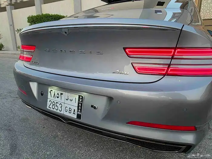 جنيسس G80 ديزل 2022 فل كامل وكالة بطاقة جمركية الأحساء 13