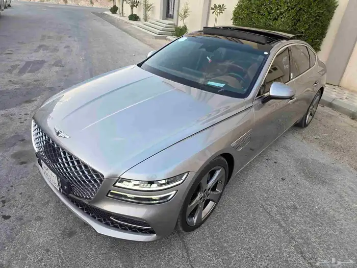 جنيسس G80 ديزل 2022 فل كامل وكالة بطاقة جمركية الأحساء 6