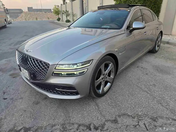 جنيسس G80 ديزل 2022 فل كامل وكالة بطاقة جمركية الأحساء 2