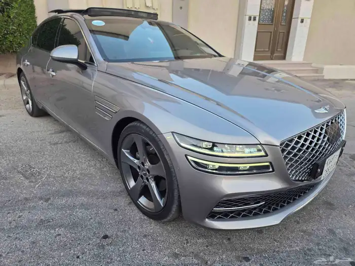 جنيسس G80 ديزل 2022 فل كامل وكالة بطاقة جمركية الأحساء 0