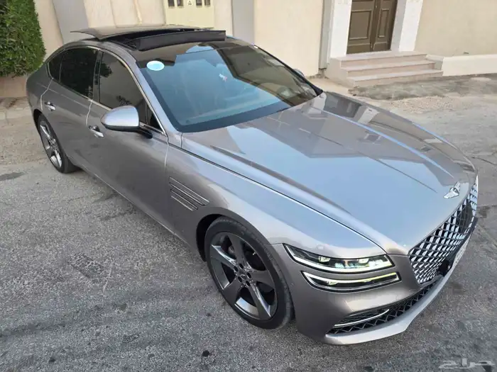 جنيسس G80 ديزل 2022 فل كامل وكالة بطاقة جمركية الأحساء 7