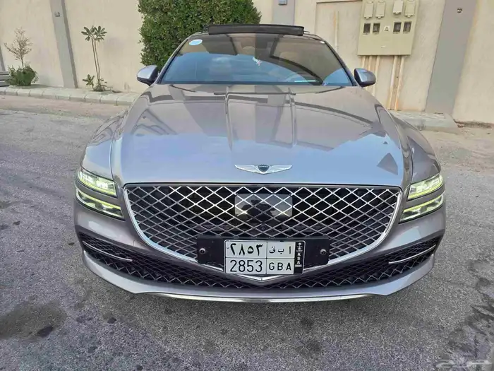 جنيسس G80 ديزل 2022 فل كامل وكالة بطاقة جمركية الأحساء 1