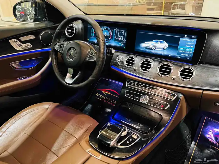 مرسيدس E400 2017 V6 فل كامل نظيف جدا 10
