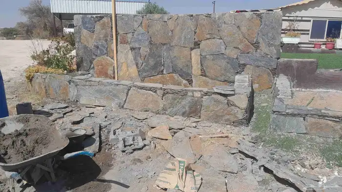 تلبيس الحجر بنواعها ربراب ورص الحجر 1