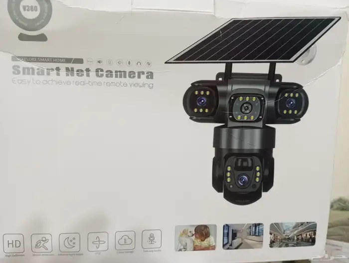 كاميرا مراقبة تعمل بالطاقة الشمسية 0