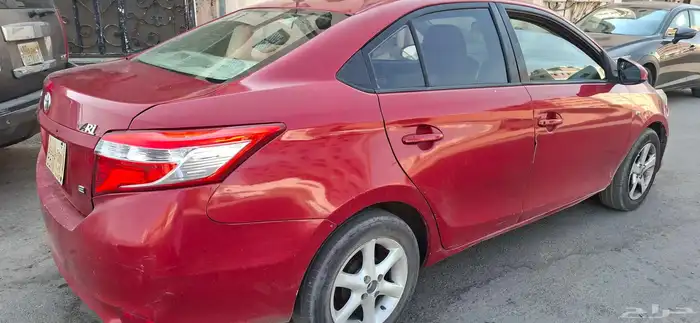 تايوتا يارس 2015 للايجار شهري 1