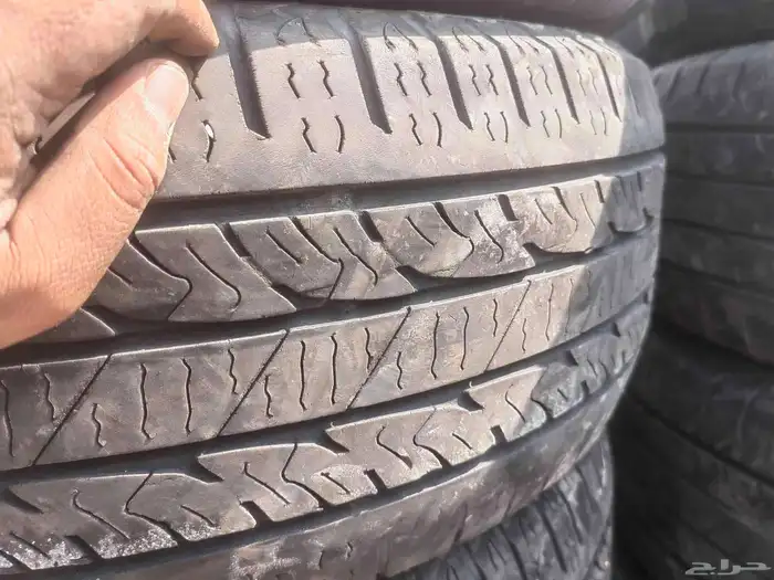 كفرات مستعملة مقاس 17 0