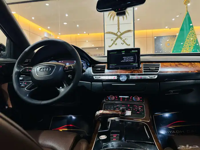 اودي A8 L 2013 فل كامل سعودي نظيف جدا 12