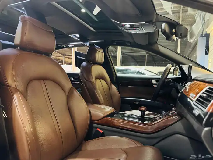 اودي A8 L 2013 فل كامل سعودي نظيف جدا 13