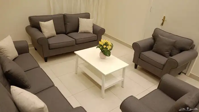 طقم كنب من ايكيا 7اشخاص فخم مودرن 5