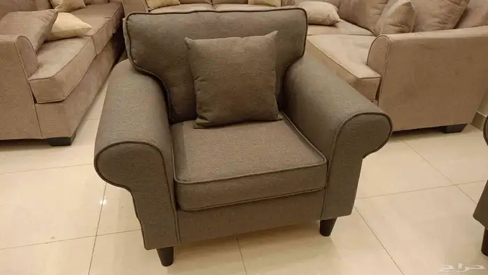 طقم كنب من ايكيا 7اشخاص فخم مودرن 9