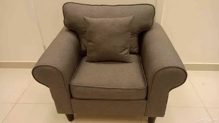 طقم كنب من ايكيا 7اشخاص فخم مودرن 7