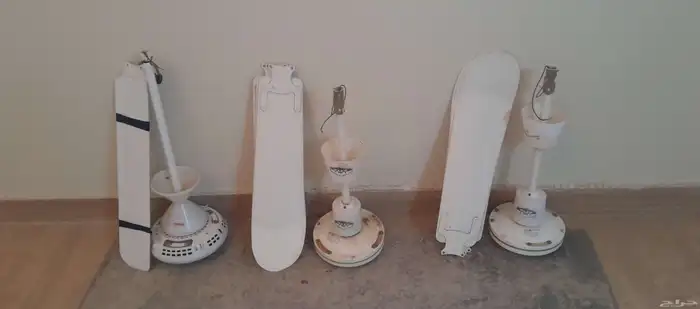 مراوح سقف واباجورات مستعملة 0