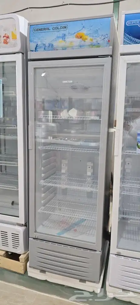 ثلاجات عرض زجاج مقاس كثيره ثلاجة العرض باب شفاف جديده ثلاجه 4