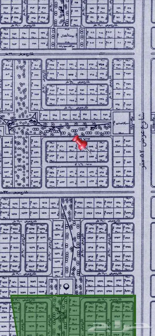 للبيع ارضين في جوهرة العروس مخطط 2س 2ل حي الجزيرة 0