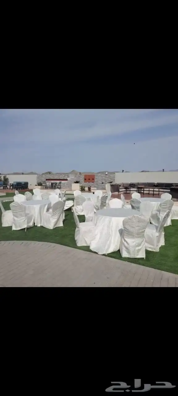 طاولات وكراسي ملبس سكري 2