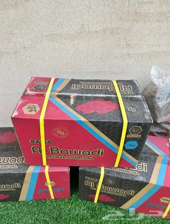 حطب سمر افريقي وفحم البوادي يوجد كميه 3