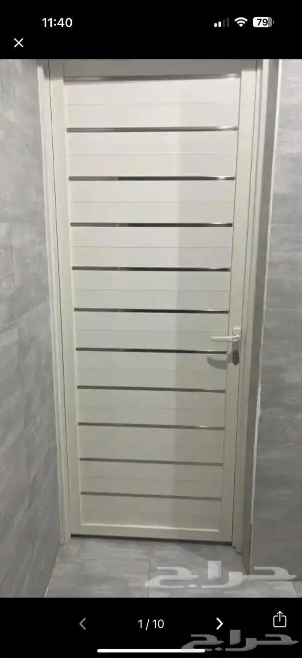 باب المنيوم دبل باب كلادينج المنيوم ابواب حديد سواتر مظلات 5