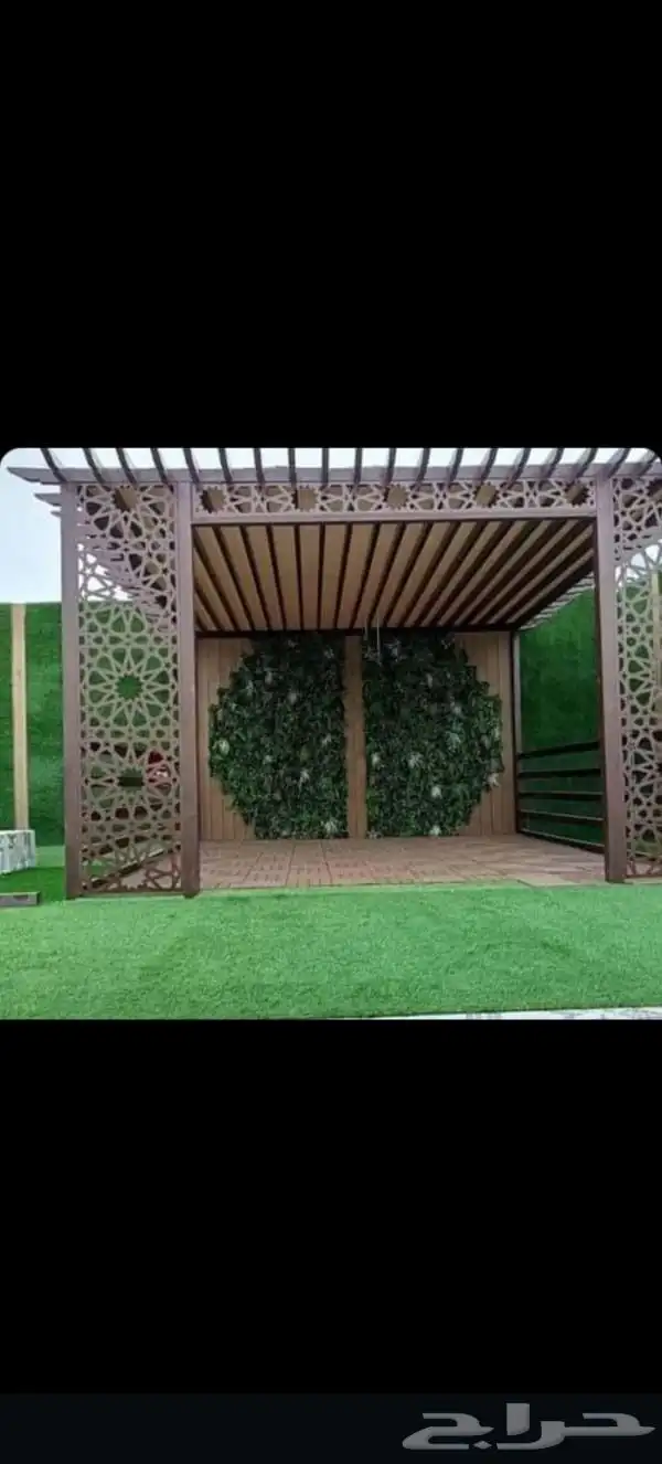 متخصصون فالبرجولات وتنسيق الحدأئق 0