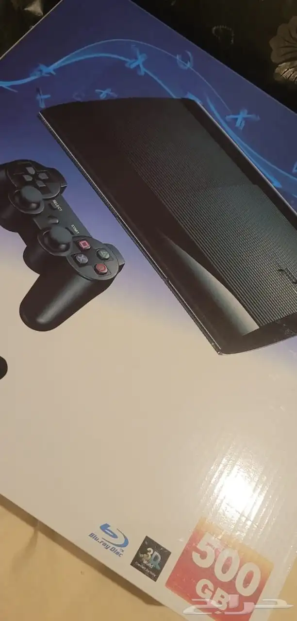 جهاز بلايستيشن 3 جديد بالكرتون وكافة الملحقات 1