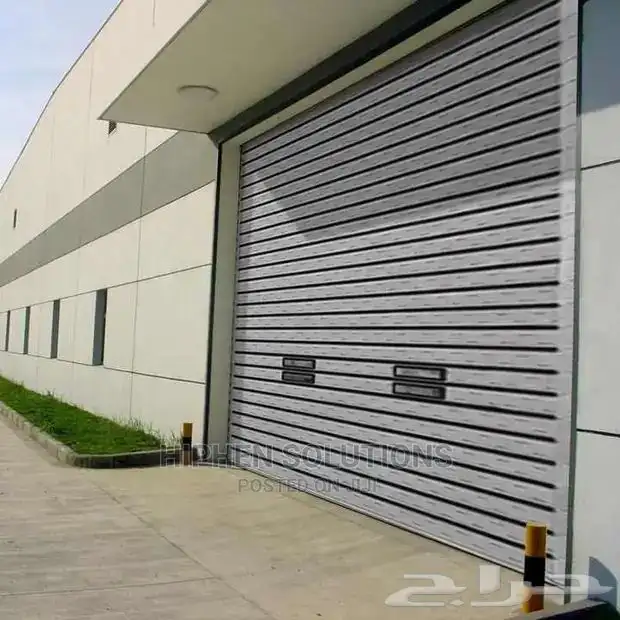 تصليح و تركيب باب قراش باب رول شرائح شبك 6