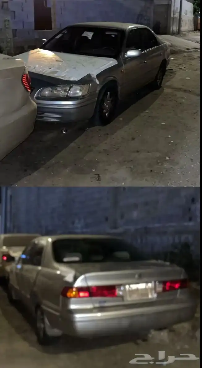 كامري 2002 لون رصاصي 3