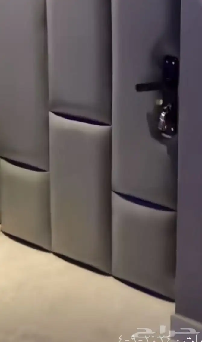 باب عازل للصوت غرف عزل ابواب بيبان 2