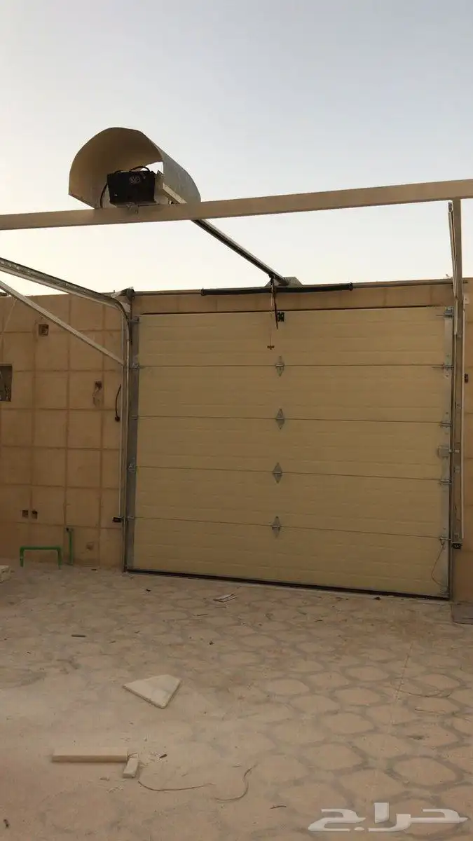 تصليح و تركيب باب قراش باب رول شرائح شبك 3