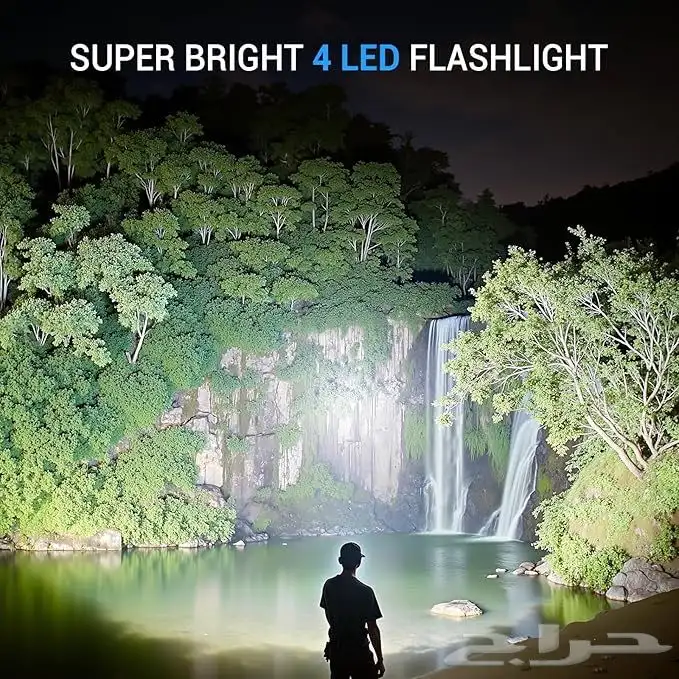 مجموعة من الإضاءة والكشافات تحت سقف واحد عند القناص العربي 33