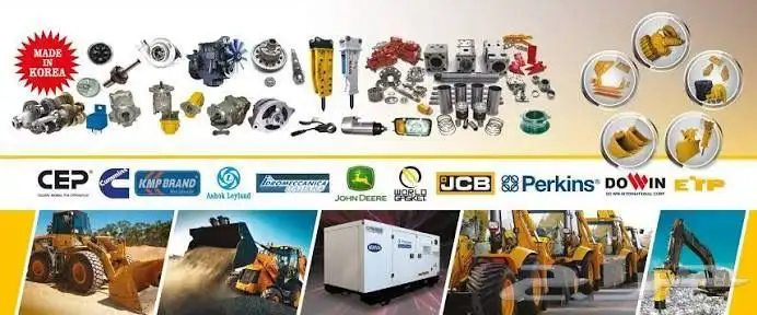 قطع الغيار معدات ثقيلة جميع انواع معدات بالتسليم في موقعك 4