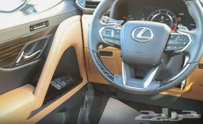 لكزس 600.BB موديل 2025 حبه فقط ابيض لؤلؤي بنزين 16