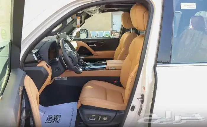 لكزس 600.BB موديل 2025 حبه فقط ابيض لؤلؤي بنزين 19