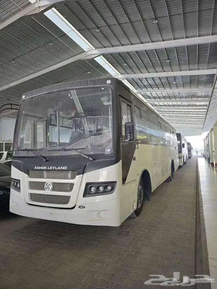 باص ديزل اشوك لايلاند 2026 عرض خاص 64 راكب الفطيم ركاب 2