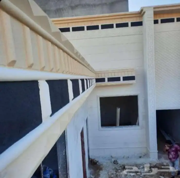 ديكور خرجي بديل الحجر وليسه الملونه 4