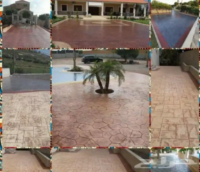 Printed epoxy slab fan slab 9