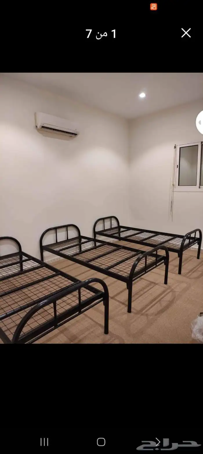 ابو مريم لتجهيز سكن العمال سراير مراتب دواليب 4