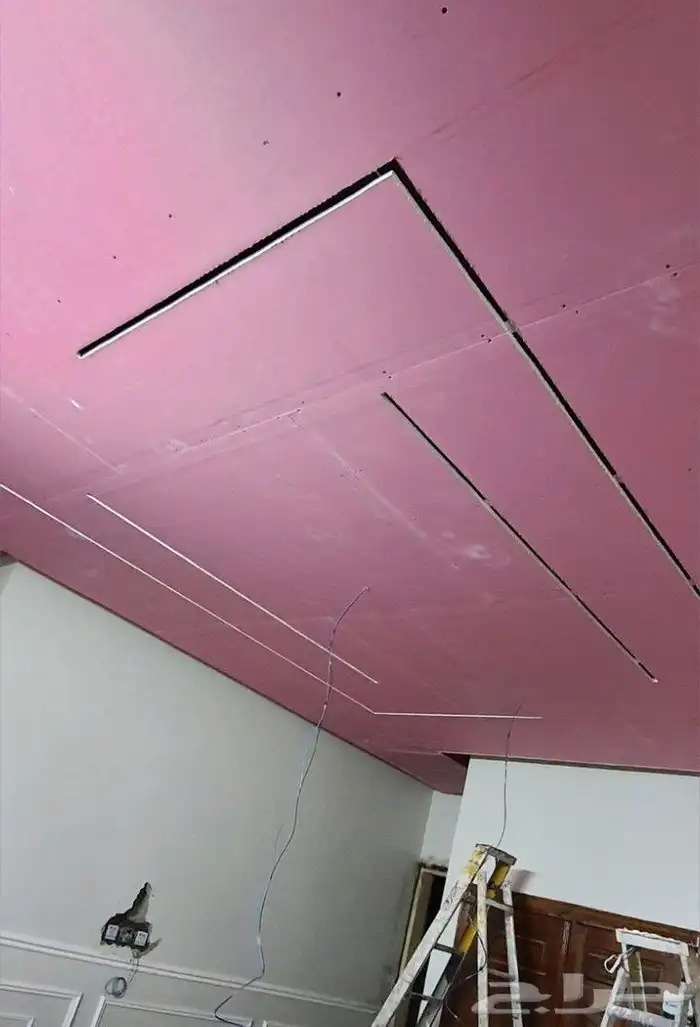 معلم جبس بورد ديكورات ورق جدران ديكورات 2