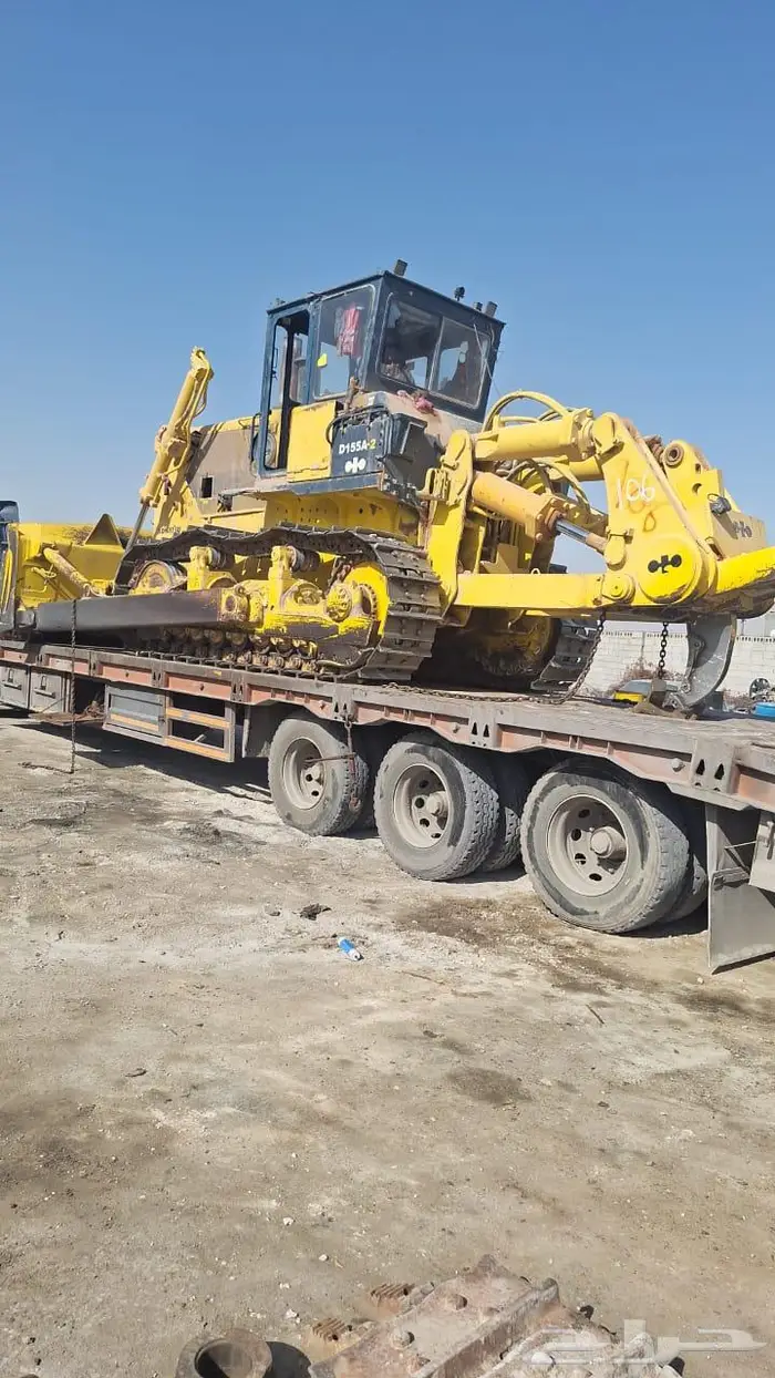 بلدوزر تسلسل 17 كماتسو 155 2